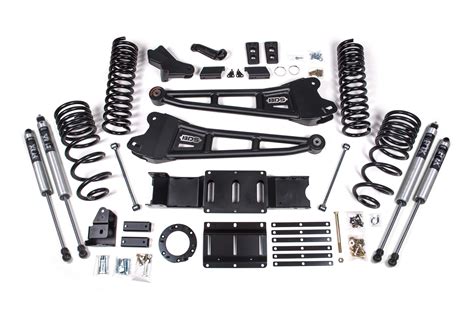BDS 4-Inch Radius Arm Lift Kit | FOX 2.0 Shocks | Ram 2500 4WD Gas 2019-2024
