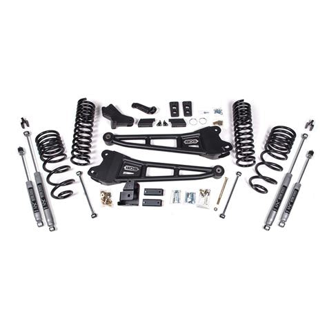 BDS 4-Inch Radius Arm Lift Kit | FOX 2.5 Performance Elite | Ram 2500 4WD Gas 2014-2018