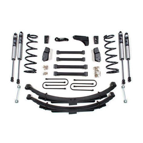 BDS 4-Inch Lift Kit | FOX 2.0 Shocks | Leaf Springs + 3.5-Inch Axle | Ram 2500 Power Wagon 4WD 2005-2007