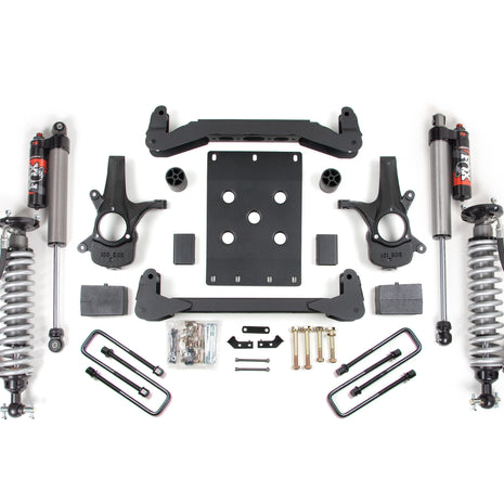 BDS 4-Inch Lift Kit | FOX 2.5 Performance Elite Coil-Overs | Rear Leaf Springs | Silverado/Sierra 1500 4WD 2007-2013