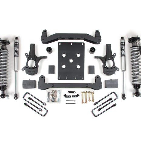 BDS 4-Inch Lift Kit | FOX 2.0 Performance Coil-Overs | 5-Inch Rear Block | Silverado/Sierra 1500 2WD 2007-2013