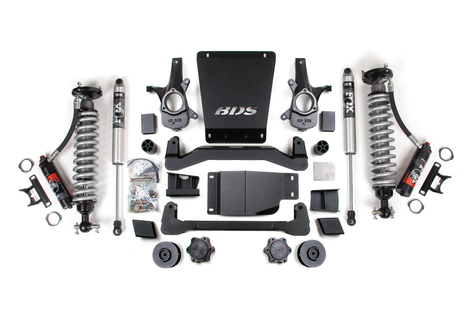 BDS 4-Inch Lift Kit | FOX 2.5 PE 2-Inch Coil-Overs | FOX PE Rear Shocks | Avalanche/Suburban/Tahoe/Yukon 1500 4WD 2007-2014