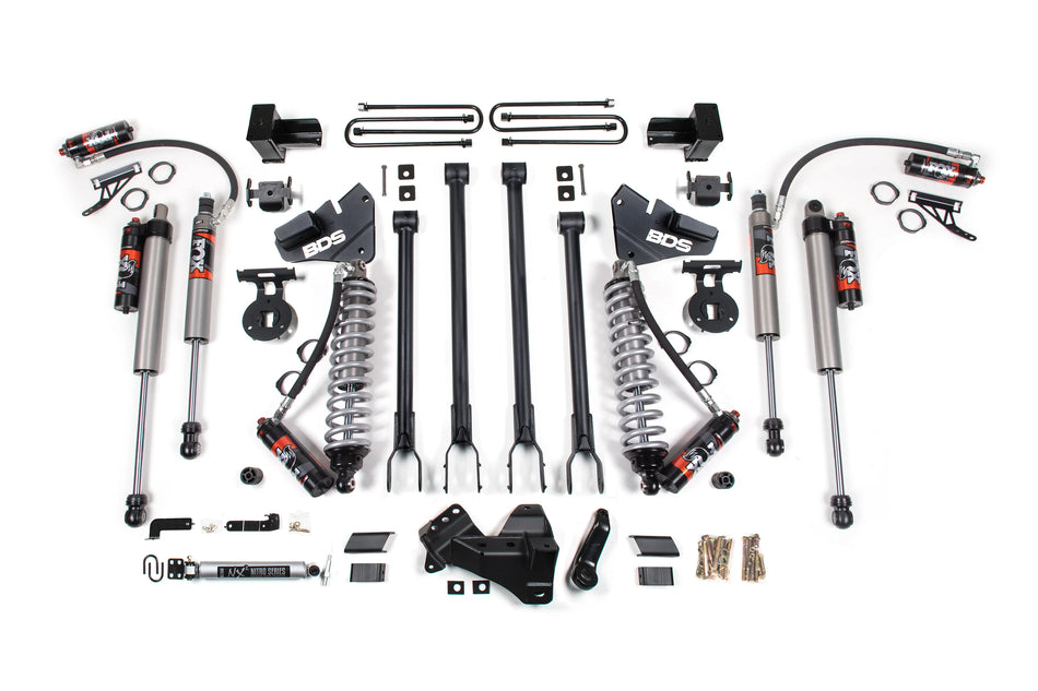BDS 5-Inch 4-Link Coil-Over Conversion | FOX 2.5 Performance Elite | Ford F-250 / F-350 Super Duty SRW 4WD Diesel 2020–2022 | SKU: 1972FPE