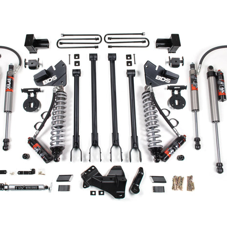 BDS 5-Inch 4-Link FOX 2.5 Performance Elite Coil-Over Conversion | Ford F-250/F-350 Super Duty 4WD Diesel 2020-2022