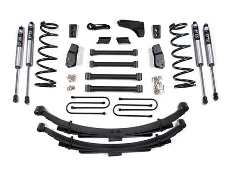 BDS 6-Inch Lift Kit | FOX 2.0 Shocks | Leaf Springs + 3.5-Inch Axle Block | Ram 2500/3500 4WD Diesel 2003–2007 | SKU: 236FS