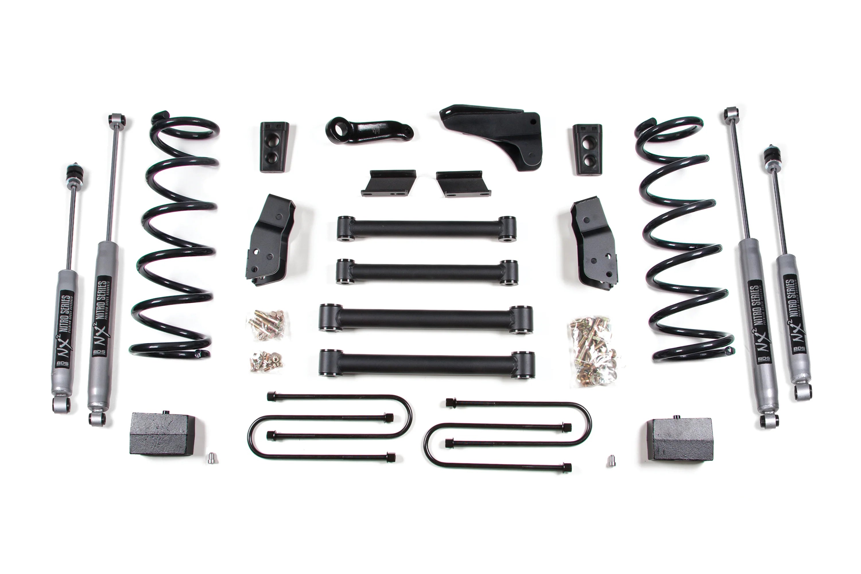 BDS 6-Inch Lift Kit | FOX 2.0 Shocks | Leaf Springs + 4-Inch Axle | Ram 2500/3500 4WD Diesel 2003-2007
