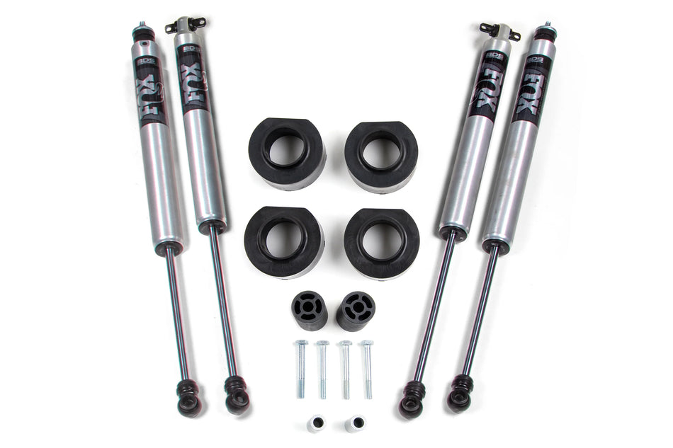 BDS 1.75-Inch Lift Kit | Front and Rear Coil Springs | FOX 2.0 Performance Series Shocks | Jeep Wrangler TJ / LJ 1997–2006 | SKU: 416FS