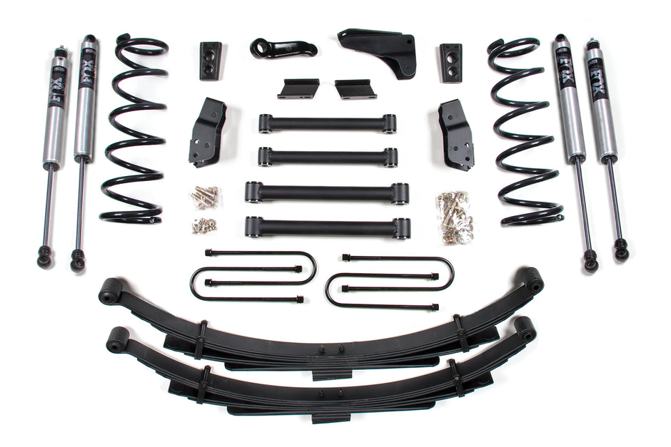 BDS 6-Inch Lift Kit | FOX 2.0 Shocks | Leaf Springs + 4-Inch Axle | Ram 2500 4WD Gas 2009-2013