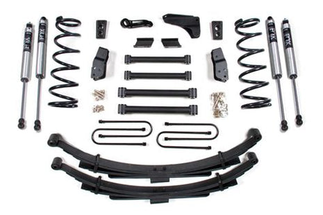 BDS 6-Inch Lift Kit | FOX 2.0 Shocks | Leaf Springs + 3.5-Inch Axle | Ram 2500/3500 4WD Diesel 2008 Only