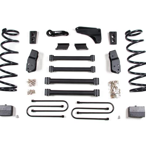 BDS 6-Inch Lift Kit | FOX 2.0 Shocks | Leaf Springs + 4-Inch Axle Block | Ram 2500/3500 4WD Diesel 2008 Only | SKU: 681FS