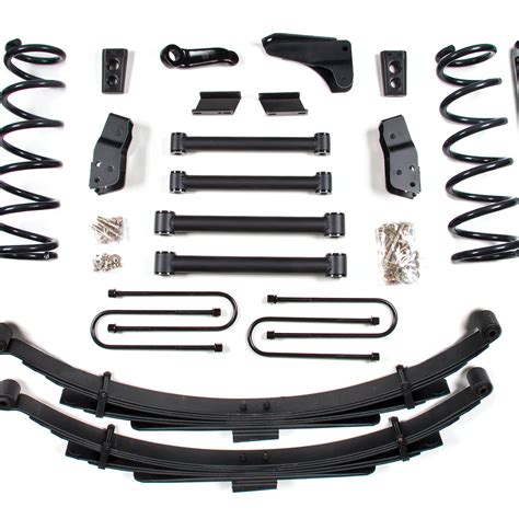 BDS 6-Inch Lift Kit | FOX 2.0 Shocks | Leaf Springs + 3.5-Inch Axle | Ram 2500/3500 4WD Gas 2008 Only