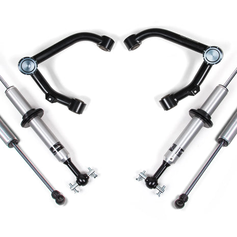 BDS 2-Inch Lift Kit | FOX 2.0 Snap Ring Struts | Silverado/Sierra 1500 4WD 2014-2018 | Aluminum or Stamped Steel Control Arms