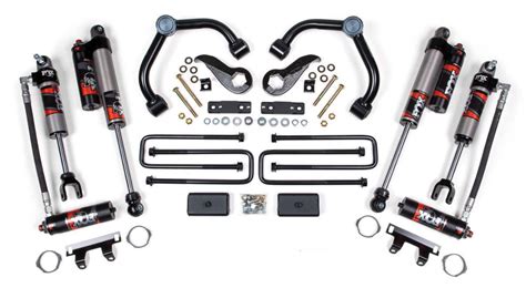 BDS 3-Inch Lift Kit | FOX 2.5 Performance Elite | Silverado/Sierra 2500HD/3500HD 4WD 2020–2026 | With Overload | SKU: 761FPE
