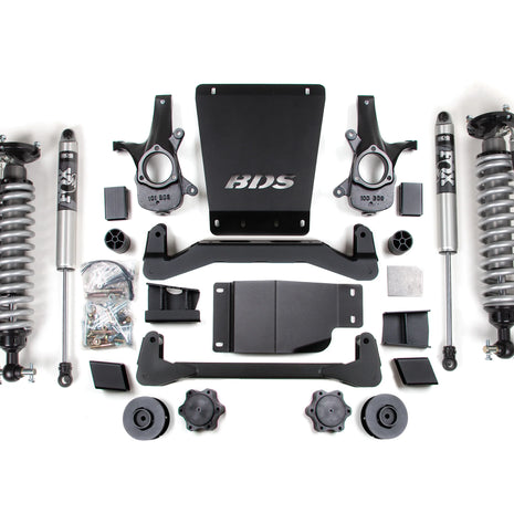BDS 4-Inch Lift Kit | FOX 2.5 PE 3-Inch Coil-Overs | FOX PE Rear Shocks | Avalanche/Suburban/Tahoe/Yukon 1500 4WD 2007-2014
