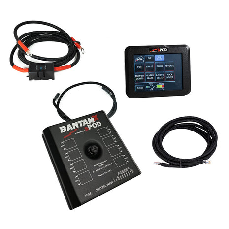 sPOD BantamX Touchscreen for Universal Applications w/ 84‑Inch Cables