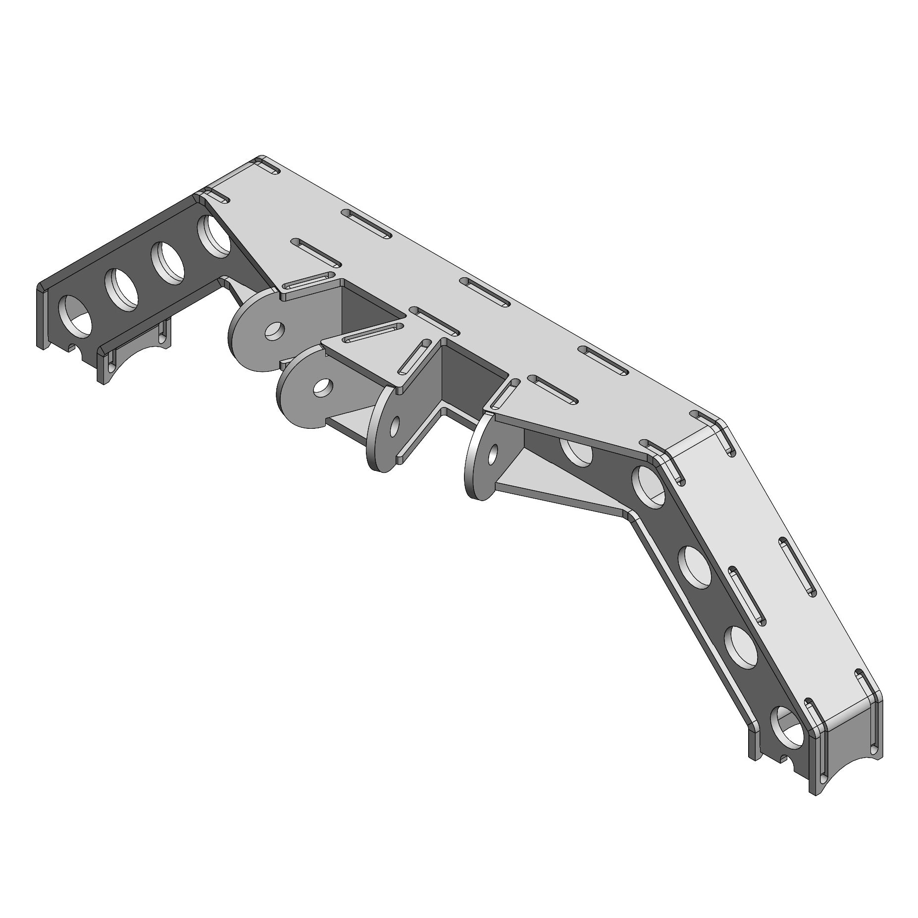 Clayton Off Road 4-Link Rear Axle Truss for Dana 35/44/60 Ford 8.8/9 Sterling 10.25 Jeep TJ/LJ