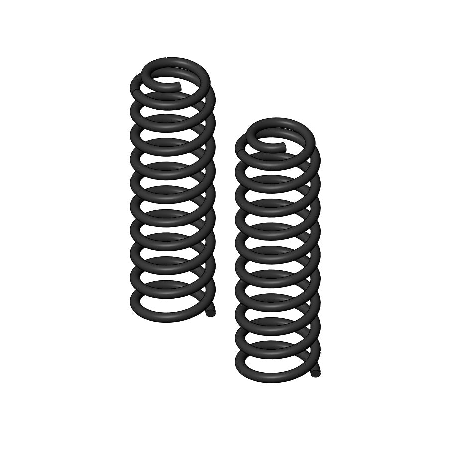 Clayton Off Road 2.5 Inch Front Coil Springs for 2018-2026 Jeep Wrangler JL V6/I4 Turbo/I4 4XE