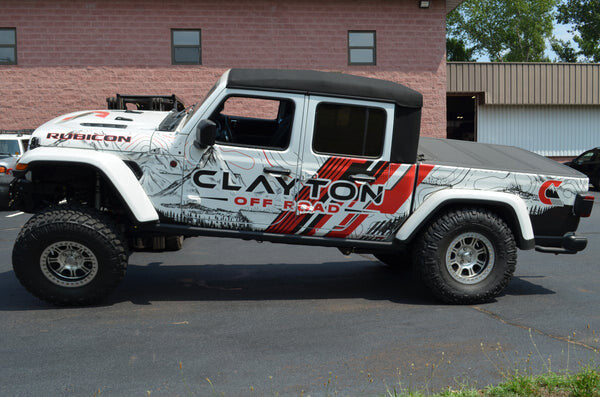 Clayton Off Road Premium Long Rear Lower Control Arms for 2020-2026 Jeep Gladiator JT