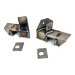 Clayton Off Road Rear 4-Link Frame Brackets for 1999-2004 Jeep Grand Cherokee WJ