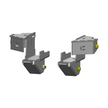 Clayton Off Road Rear Long Arm Frame Brackets for 2018-2026 Jeep Wrangler JL
