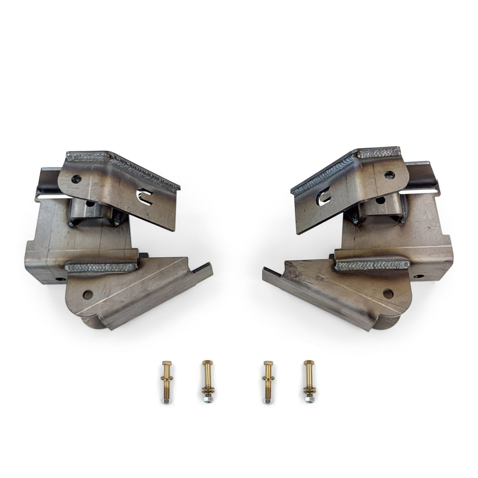 Clayton Off Road Rear Long Arm Frame Brackets for 2018-2026 Jeep Wrangler JL