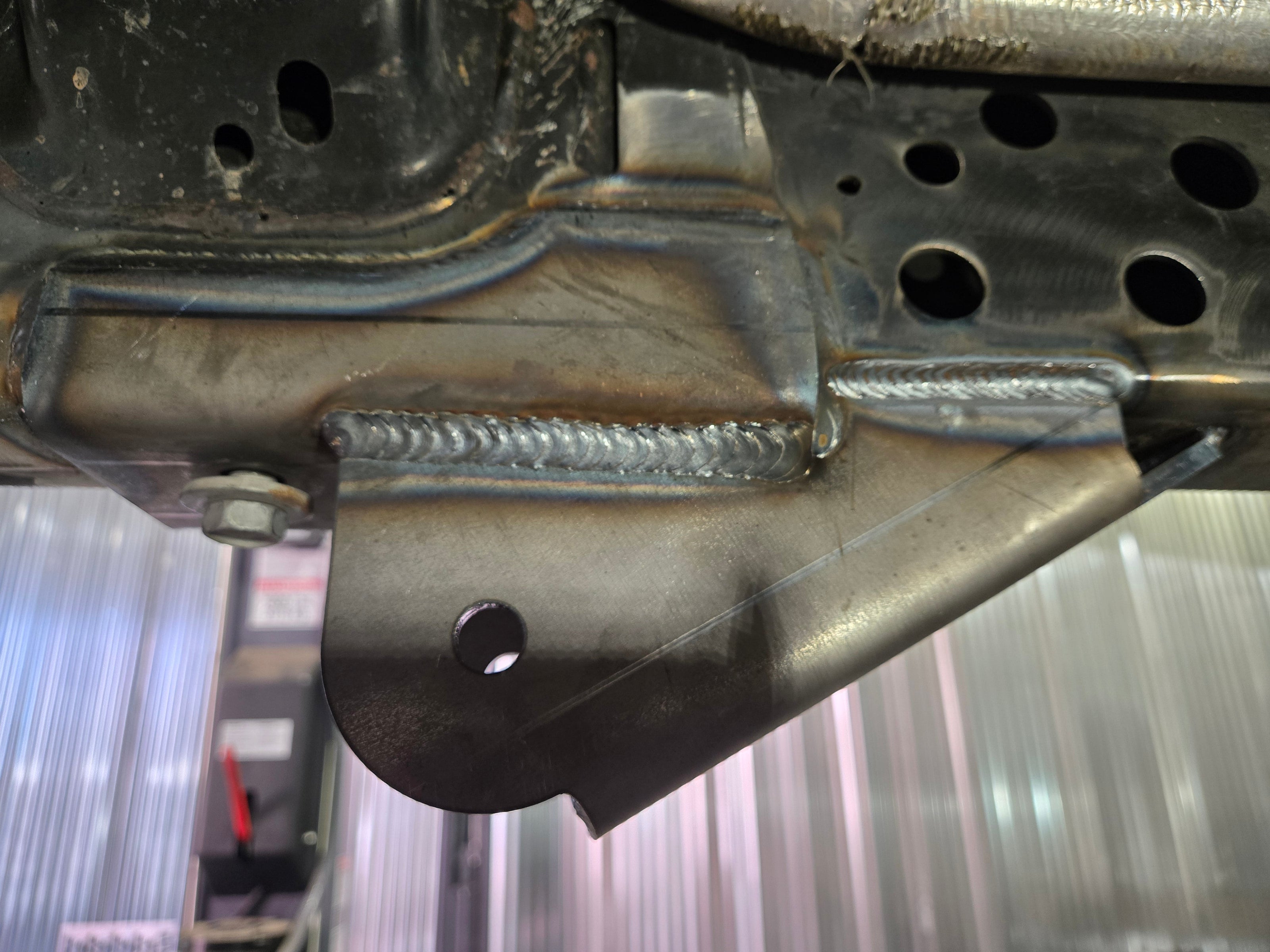 Clayton Off Road Rear Long Arm Frame Brackets for 2018-2026 Jeep Wrangler JL