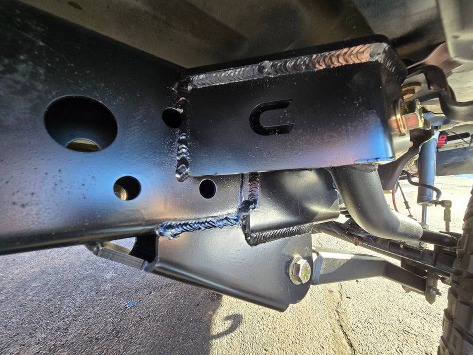 Clayton Off Road Rear Long Arm Frame Brackets for 2018-2026 Jeep Wrangler JL