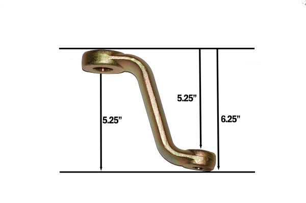 Clayton Off Road Forged Drop Pitman Arm for 1984-2001 Jeep Cherokee XJ and 1993-1998 Grand Cherokee ZJ