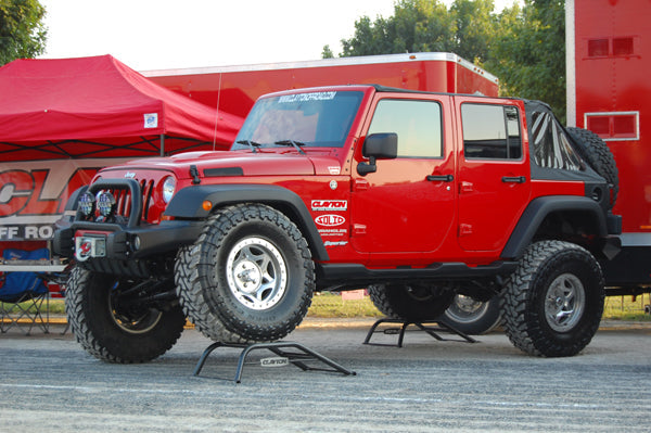 Clayton Off Road Premium 4.5 Inch Short Arm Suspension Lift Kit for 2007-2018 Jeep Wrangler JK 2-Door and 4-Door