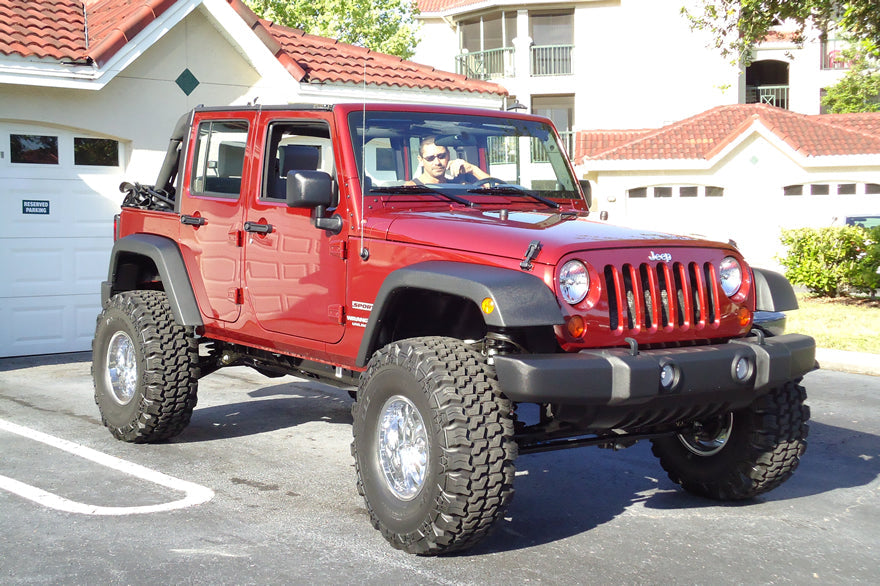 Clayton Off Road Premium 4.5 Inch Short Arm Suspension Lift Kit for 2007-2018 Jeep Wrangler JK 2-Door and 4-Door