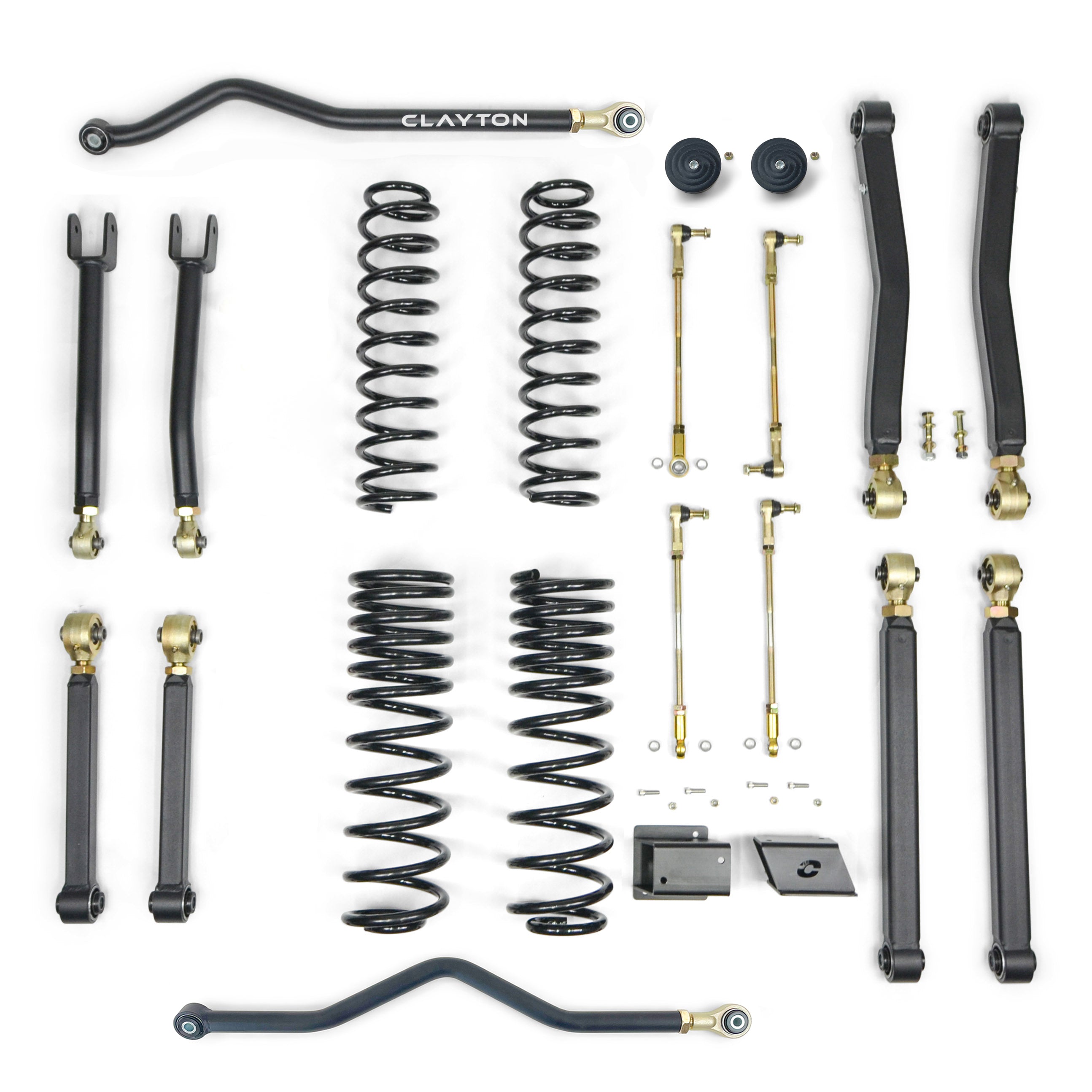 Clayton Off Road Premium 2.5 Inch Short Arm Suspension Lift Kit for 2020-2026 Jeep Gladiator JT Diesel