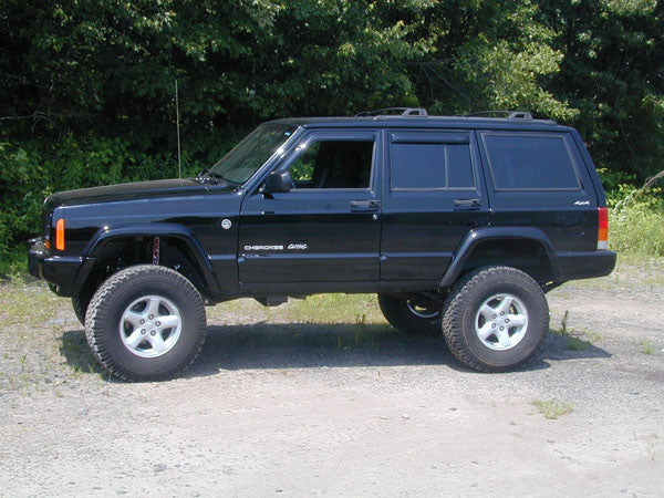 Clayton Off Road Overland+ 4.5 Inch Short Arm Suspension Lift Kit for 1984-2001 Jeep Cherokee XJ