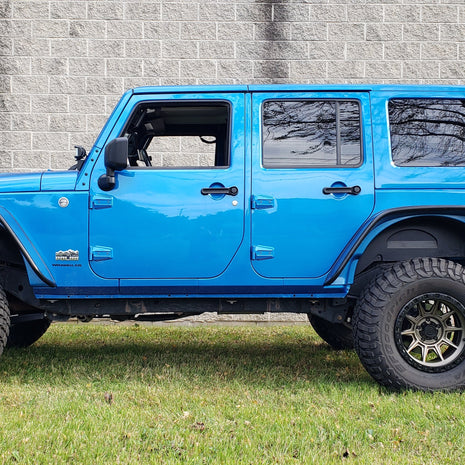Clayton Off Road Overland+ 4.5 Inch Short Arm Suspension Lift Kit for 2007-2018 Jeep Wrangler JK 2-Door and 4-Door