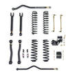 Clayton Off Road Ride Right+ 4.5 Inch Short Arm Suspension Lift Kit for 2007-2018 Jeep Wrangler JK 2-Door and 4-Door