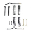 Clayton Off Road Ride Right+ 1.5 Inch Short Arm Suspension Lift Kit for 2007-2018 Jeep Wrangler JK 4-Door