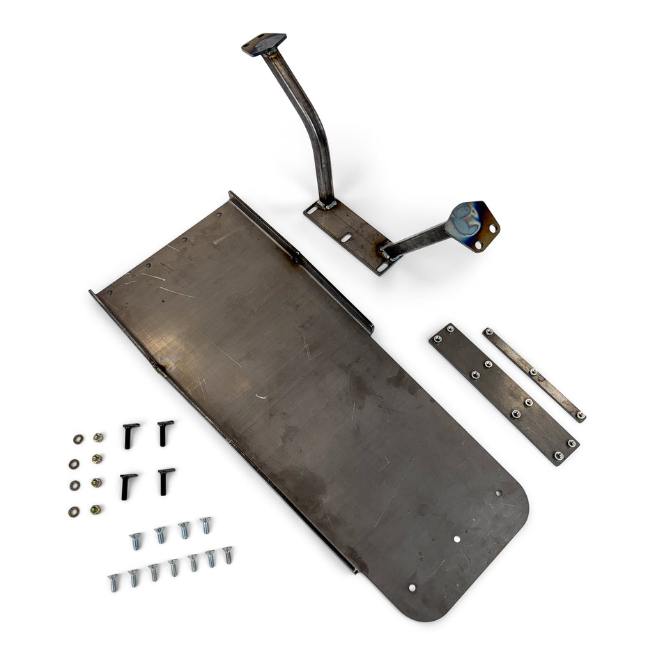 Clayton Off Road Engine and Oil Pan Skid Plate for 1997-2006 Jeep Wrangler TJ/LJ Inline-6