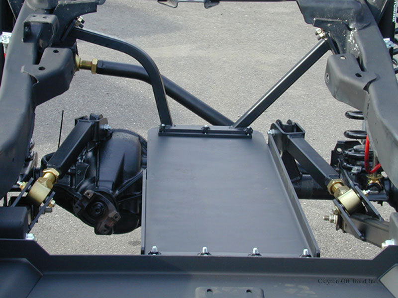 Clayton Off Road Engine and Oil Pan Skid Plate for 1997-2006 Jeep Wrangler TJ/LJ Inline-6