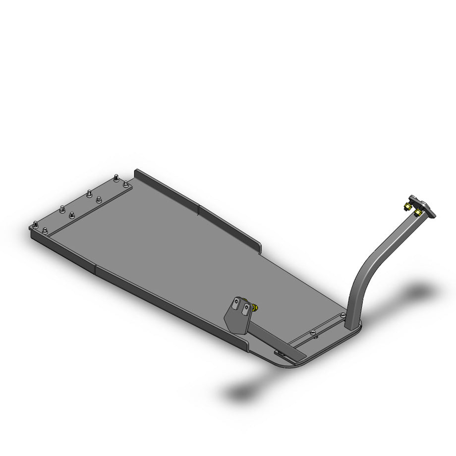 Clayton Off Road Engine and Oil Pan Skid Plate for 1997-2006 Jeep Wrangler TJ/LJ Inline-6