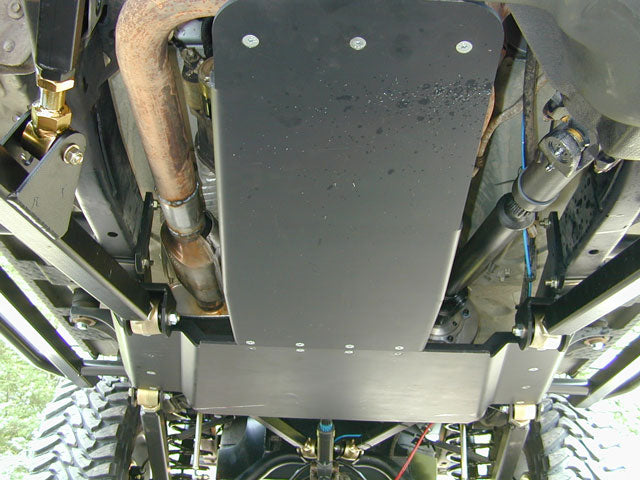 Clayton Off Road Engine and Oil Pan Skid Plate for 1997-2006 Jeep Wrangler TJ/LJ Inline-6
