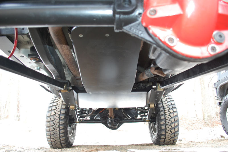 Clayton Off Road 2-Piece Skid Plate for 2004-2006 Jeep Wrangler LJ Unlimited