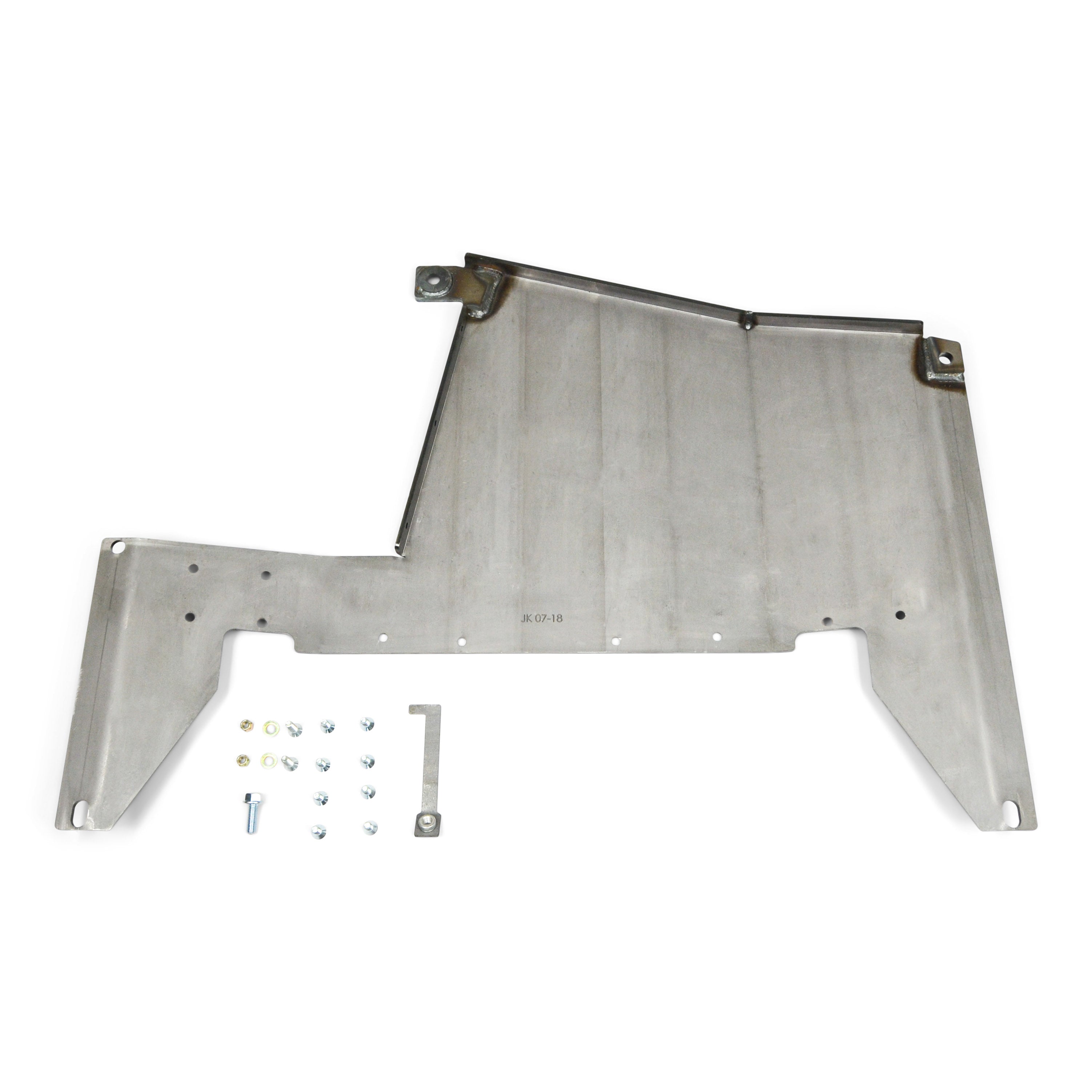 Clayton Off Road Transfer Case Skid Plate for 2007-2018 Jeep Wrangler JK Long Arm Kit