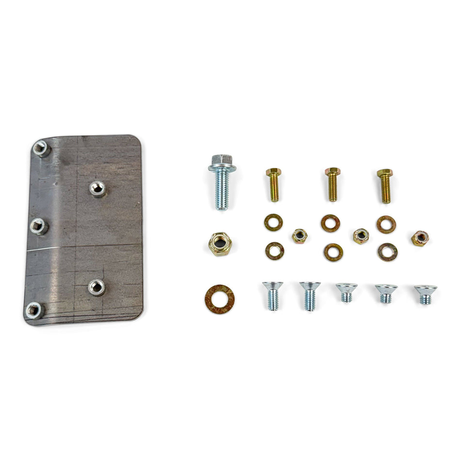 Clayton Off Road Gas Tank Skid Plate Hardware Kit | Replacement Fasteners | Fits 2-Door (COR-4108201/COR-4108202) and 4-Door (COR-4108204/COR-4108205) | 2007–2018 Jeep Wrangler JK | SKU: COR-4108203