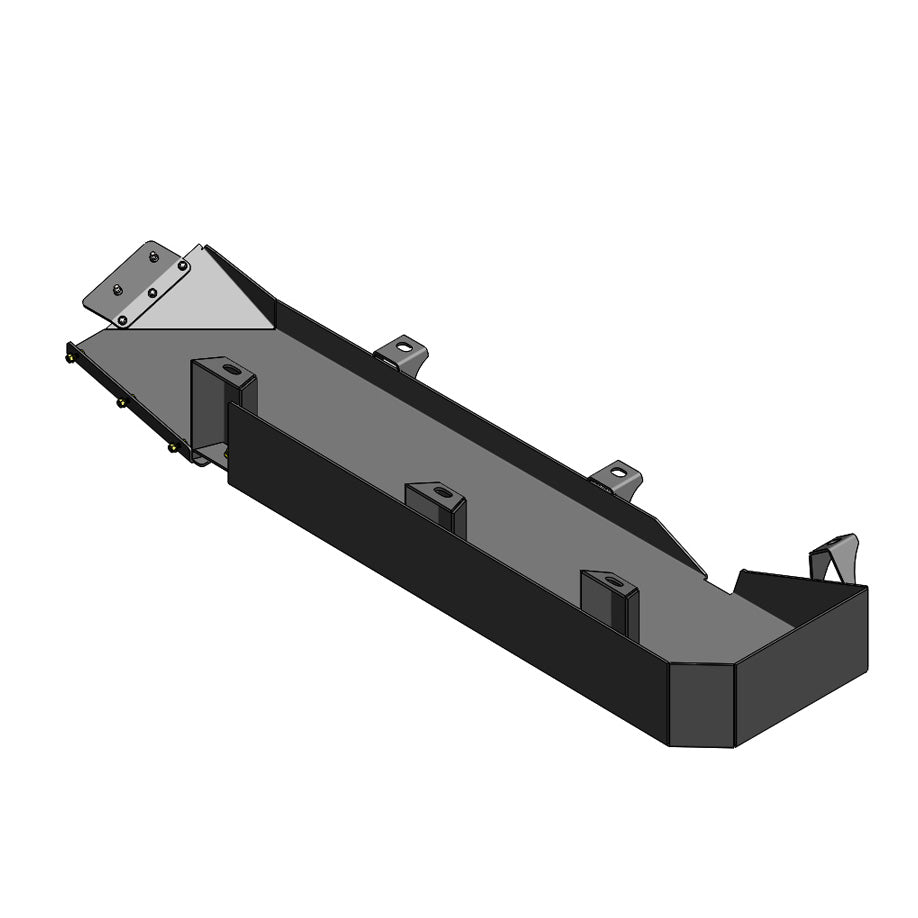 Clayton Off Road Gas Tank Skid Plate for 2007-2018 Jeep Wrangler JK Unlimited 4-Door
