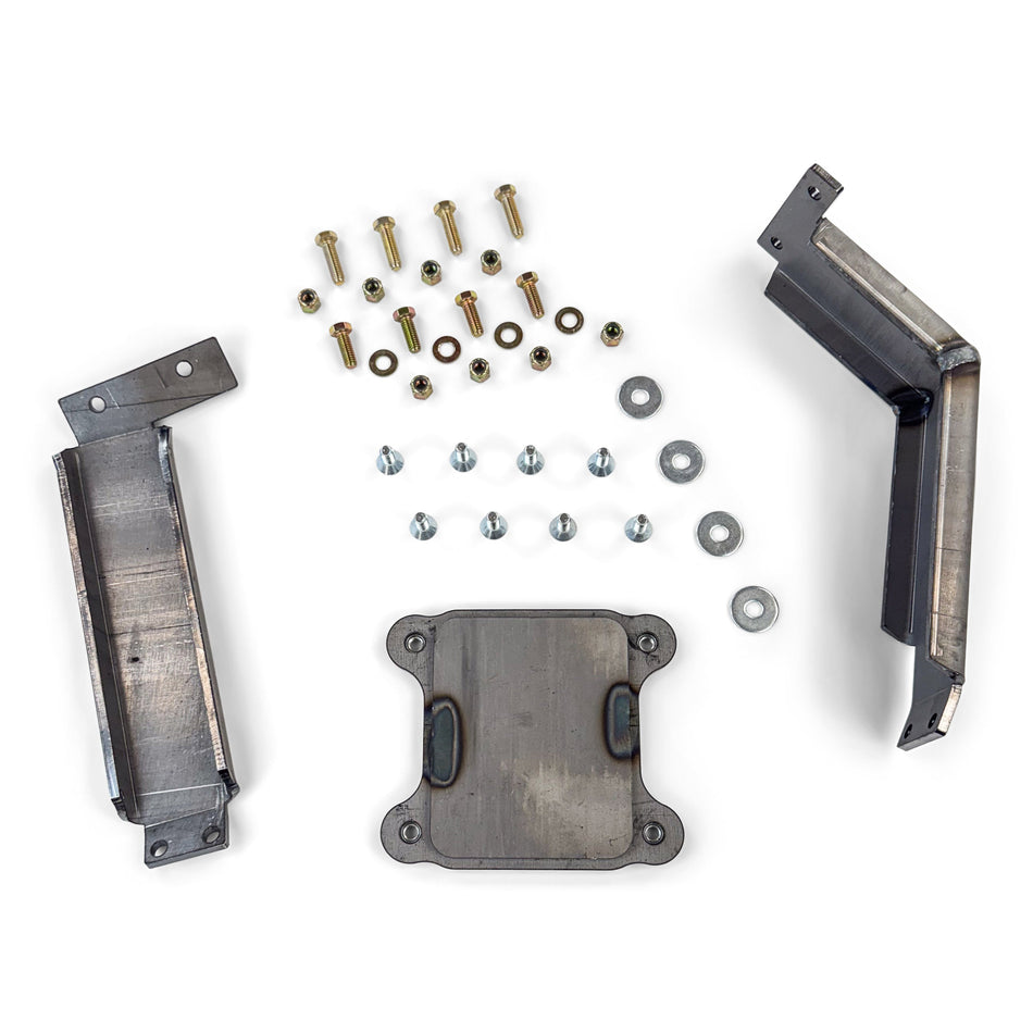 Clayton Off Road Engine Skid Plate Hardware Kit | Grade 8 Fasteners | Replacement for COR-4108914 Engine Skid Plate | 2007–2018 Jeep Wrangler JK (2-Door and 4-Door) | SKU: COR-4108913