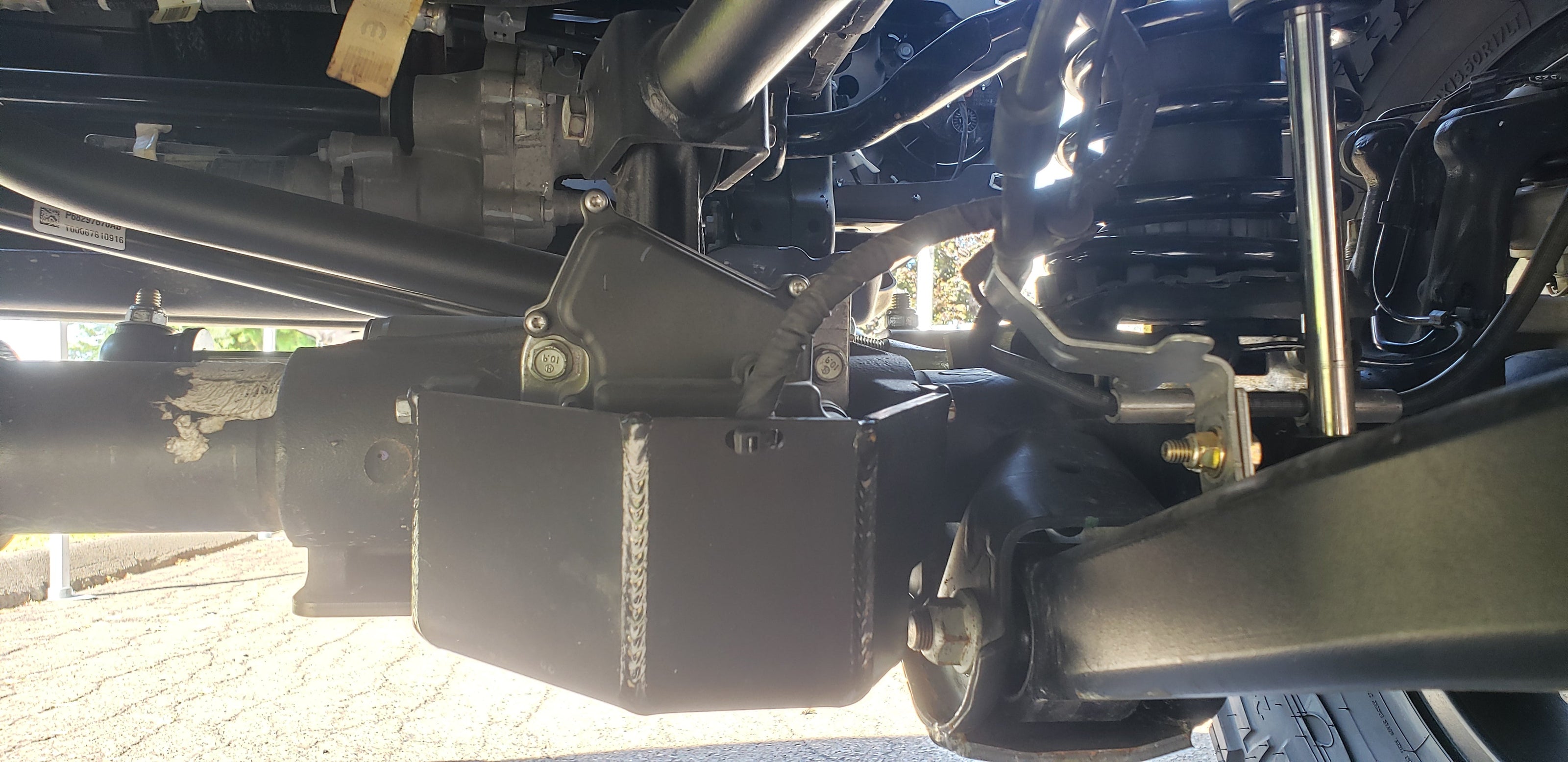 Clayton Off Road Front Axle Disconnect FAD Skid Plate for 2018-2026 Jeep Wrangler JL and 2020-2026 Gladiator JT