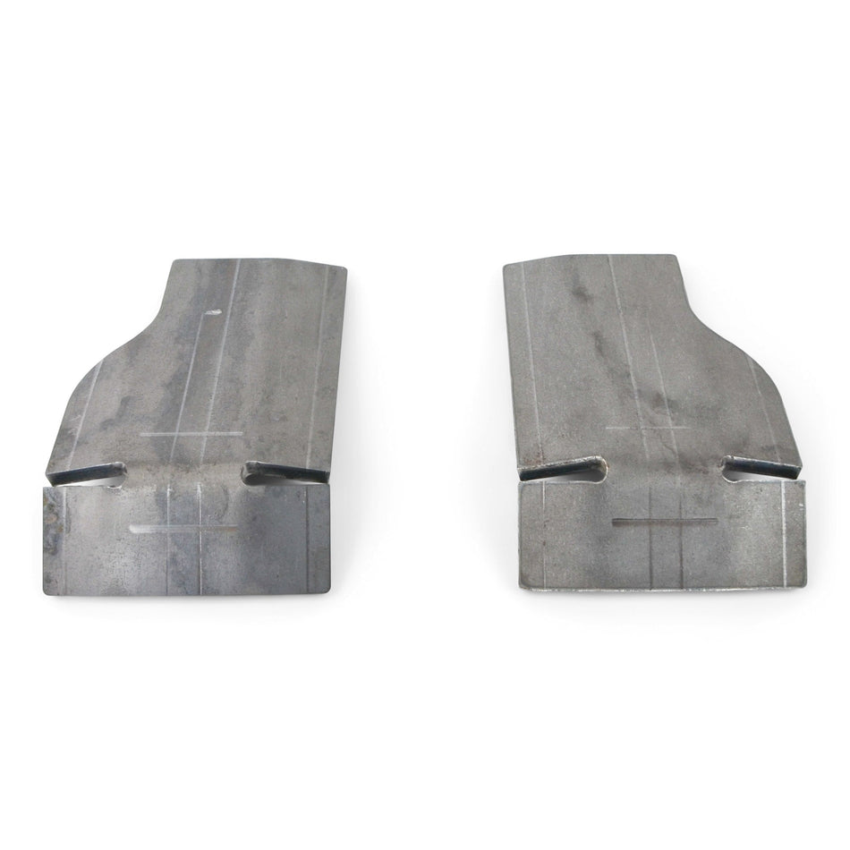 Clayton Off Road Front Lower Control Arm Bracket Mini Skid Plates | Pair | 1/4" CNC Cut & Bent Steel | Weld-On | 2018–2026 Jeep Wrangler JL / 2020–2026 Jeep Gladiator JT | SKU: COR-4109020
