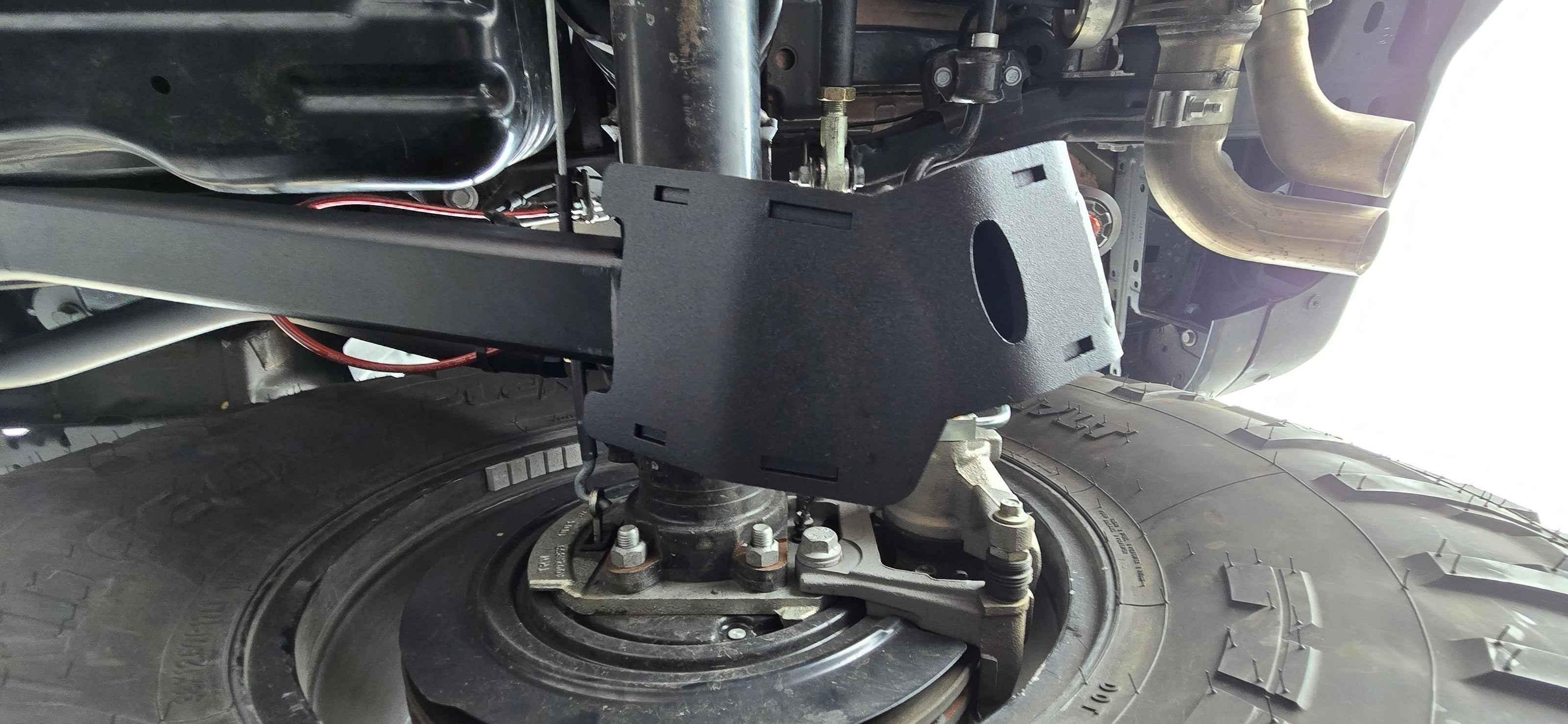 Clayton Off Road Rear Shock Bracket and Control Arm Skid Plates Pair for 2018-2026 Jeep Wrangler JL
