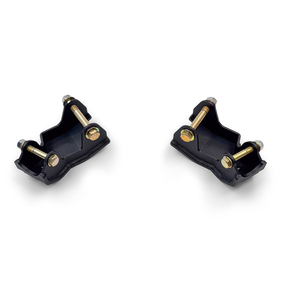 Clayton Off Road Rear Shock Bracket and Control Arm Skid Plates Pair for 2018-2026 Jeep Wrangler JL