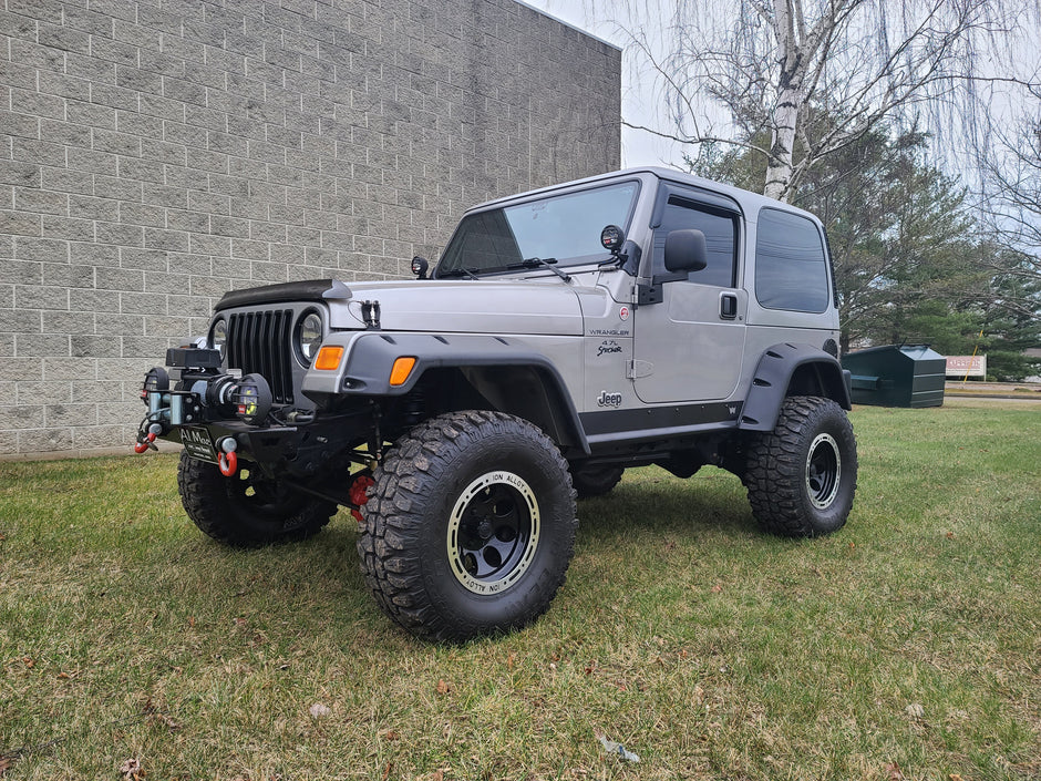 Clayton Off Road Adjustable Front Track Bar 5/8 Frame Version for Jeep Wrangler TJ LJ and Cherokee XJ Grand Cherokee ZJ
