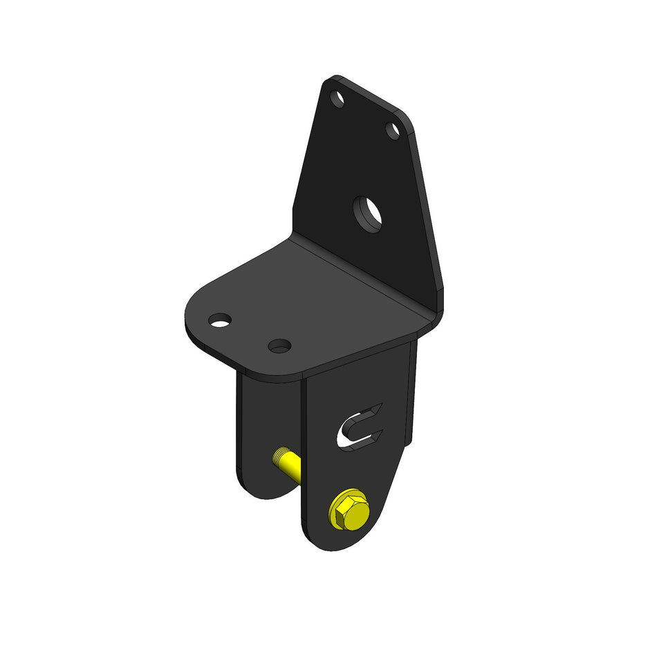 Clayton Off Road Front Track Bar OE-Height Bracket for 1984-2001 Jeep Cherokee XJ and 1993-1998 Grand Cherokee ZJ